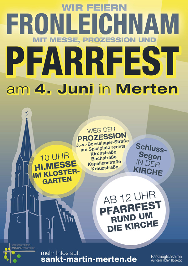 Fronleichnam und Pfarrfest 2026